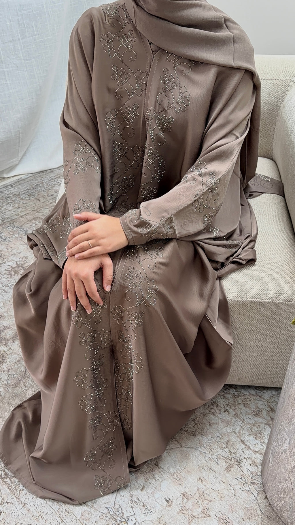Abaya Leyla Beige